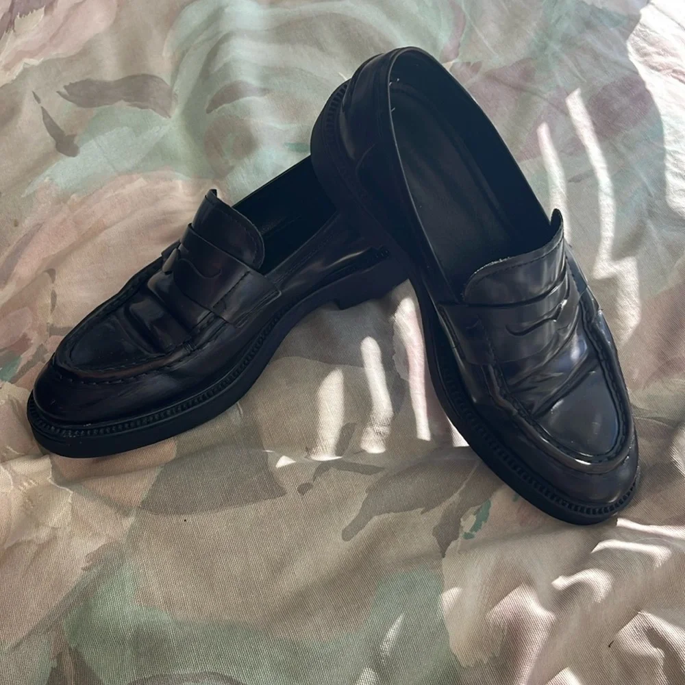 Vagabond Shoemakers Penny Loafer Shoe Size 8 Chestnut Brown - Picture 7 of 16